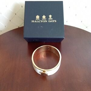 White and Gold Bracelet